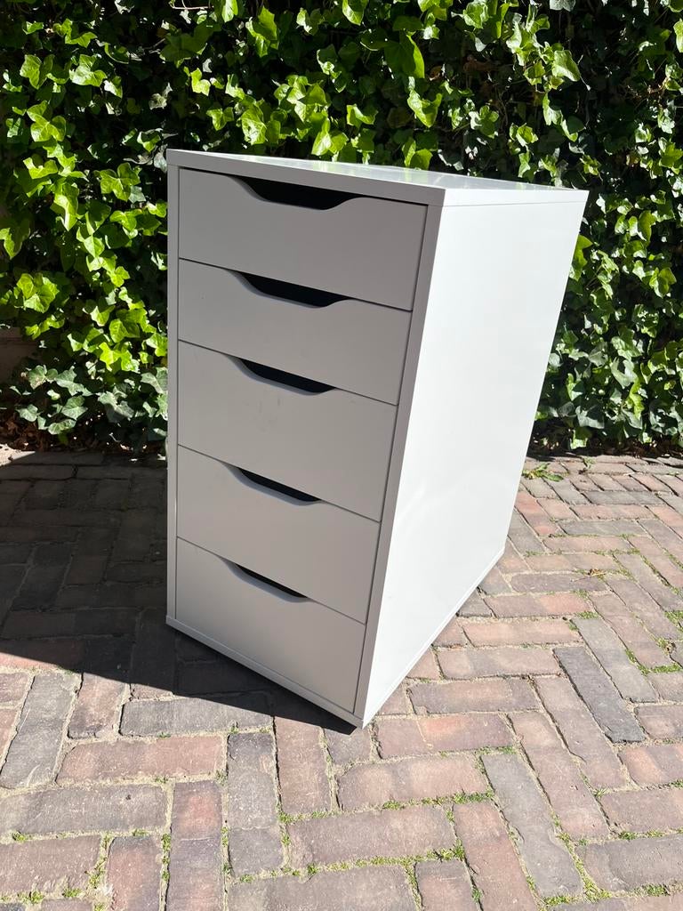 Ladeblok Alex Ikea, Huis en Inrichting, Ophalen, Minder dan 50 cm, Gebruikt, 5 laden of meer