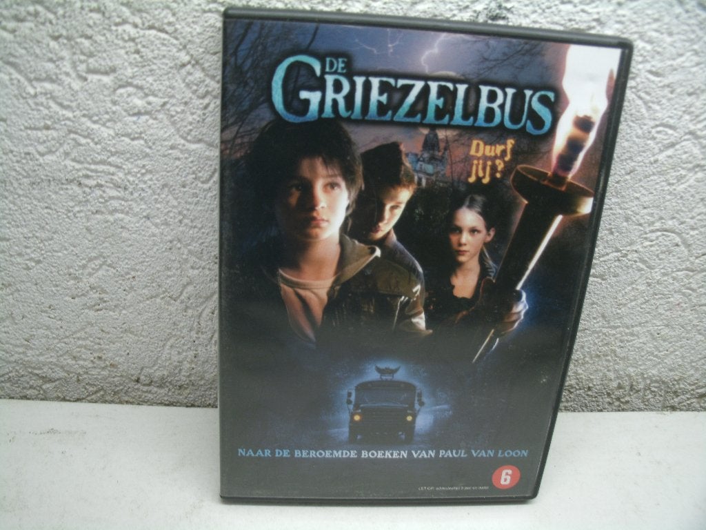 dvd 187k de griezelbus durf jij, Alle leeftijden, Ophalen of Verzenden, Zo goed als nieuw