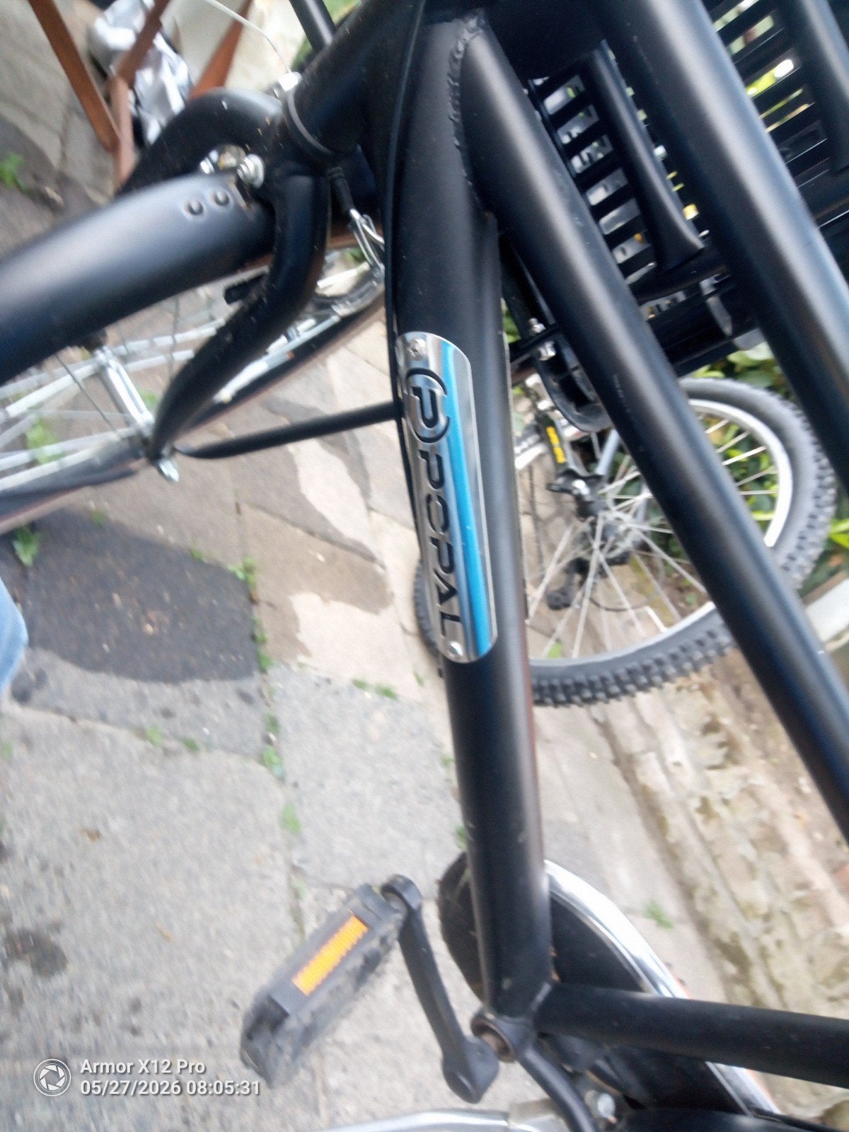 Popal fiets met mand en zacht zadel, Fietsen en Brommers, Fietsen | Kinderfietsjes, Terugtraprem, Gebruikt, Ophalen of Verzenden