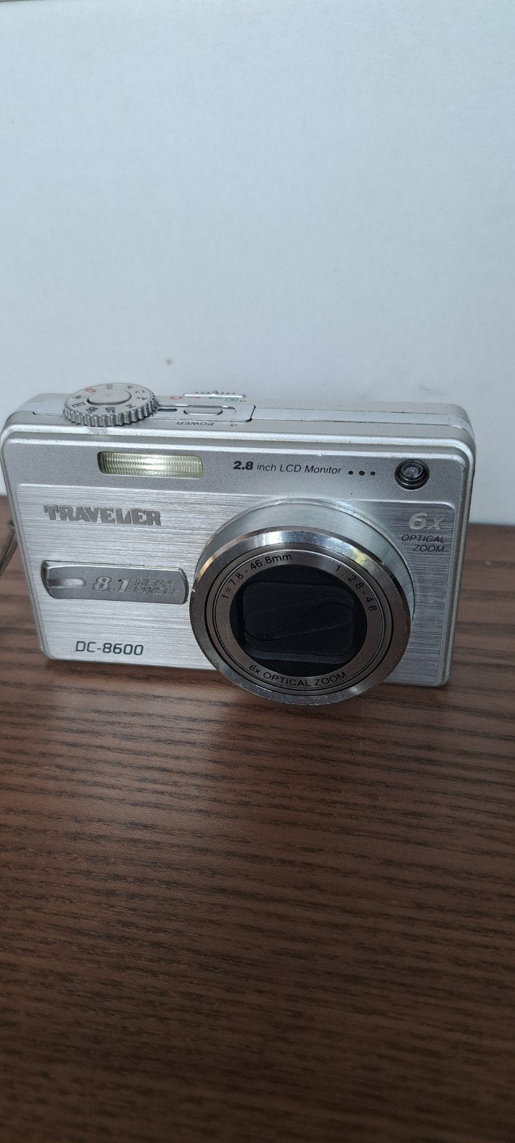 Traveler DC-8600 Compact Camera - 8.1 MP, 6x Optische Zoom, Audio, Tv en Foto, Fotocamera's Digitaal, Ophalen of Verzenden, Gebruikt