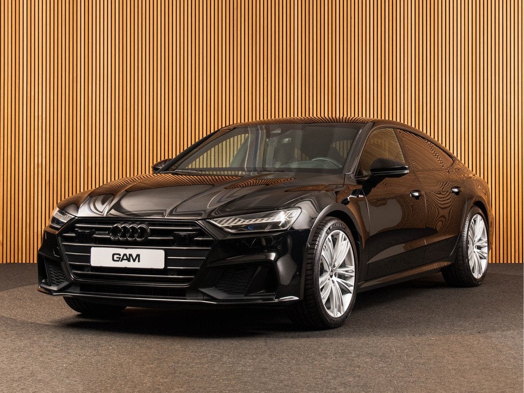Audi A7 Sportback 50 TFSI e quattro B&O ADVANCED | PANO | S-, Auto's, Audi, Bedrijf, Te koop, A7, 4x4, ABS, Achteruitrijcamera