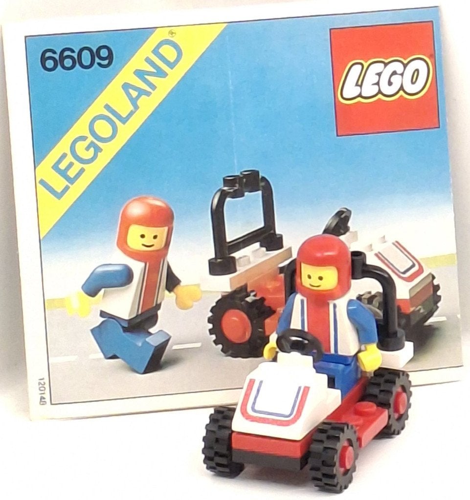 Lego 6609 race car / race auto - Legoland, Gebruikt, Lego, Ophalen of Verzenden, LEGOLAND