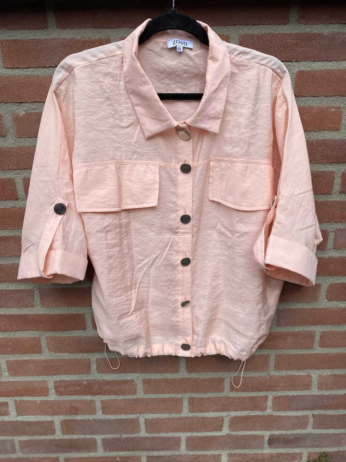 Zoso blouse maat XL zalmkleur, Ophalen of Verzenden, Zo goed als nieuw, Maat 46/48 (XL) of groter