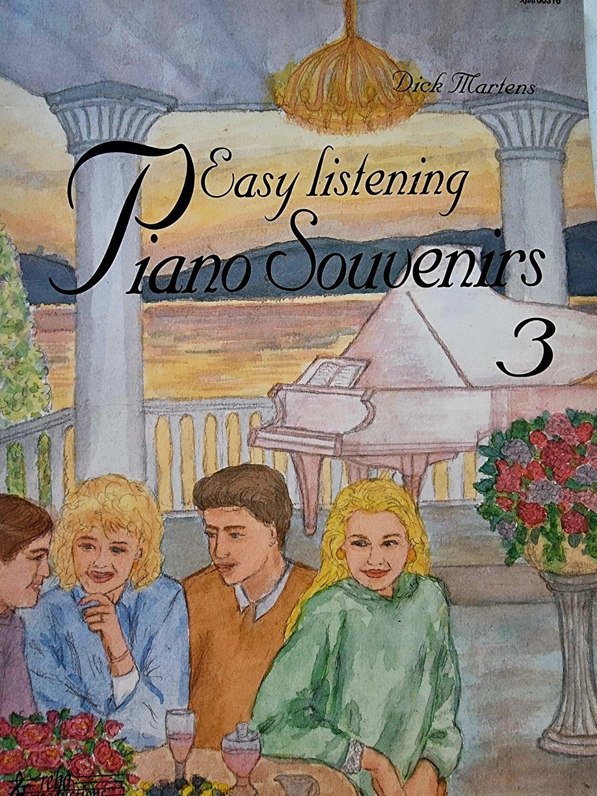 Easy Listening Piano Souvenirs 3 - Dick Martens Re12, Verzenden, Les of Cursus, Zo goed als nieuw, Piano