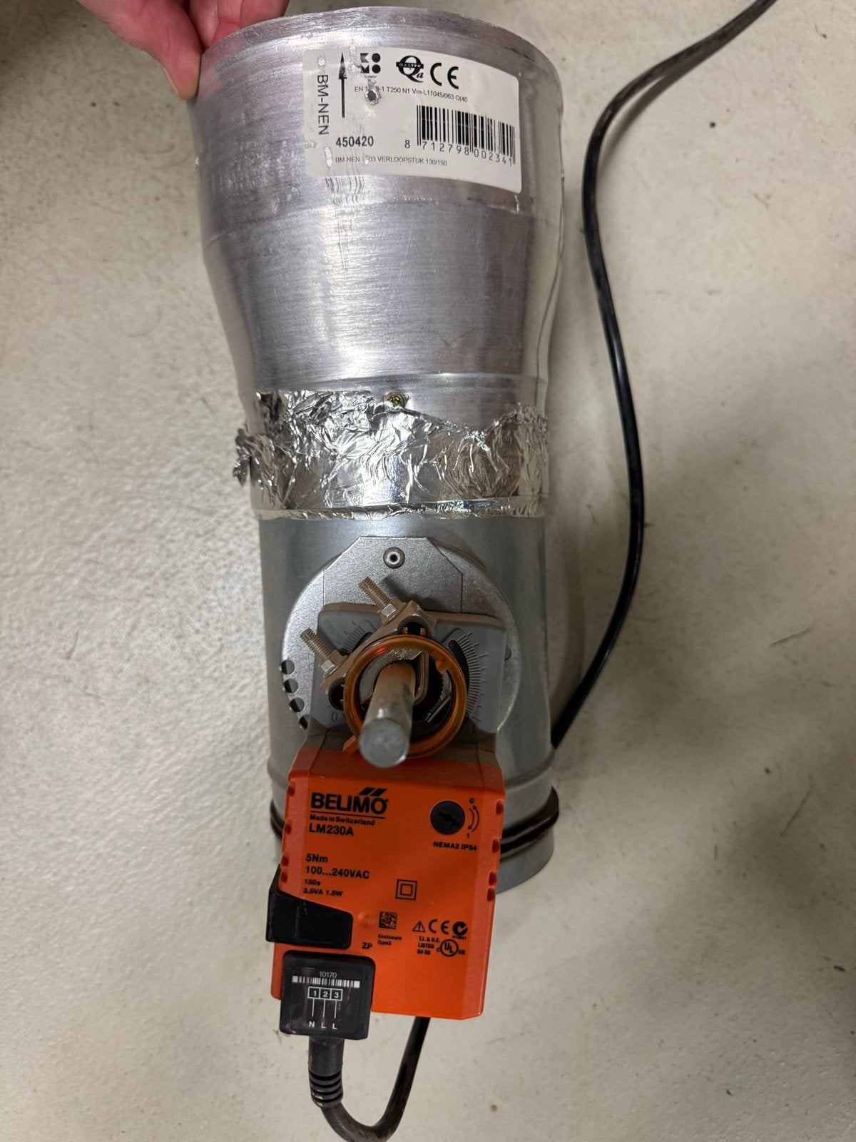 Belimo LM290A Ventilator/Afzuiger met Regelaar, Ophalen, Gebruikt, Ventilator en Afzuiger