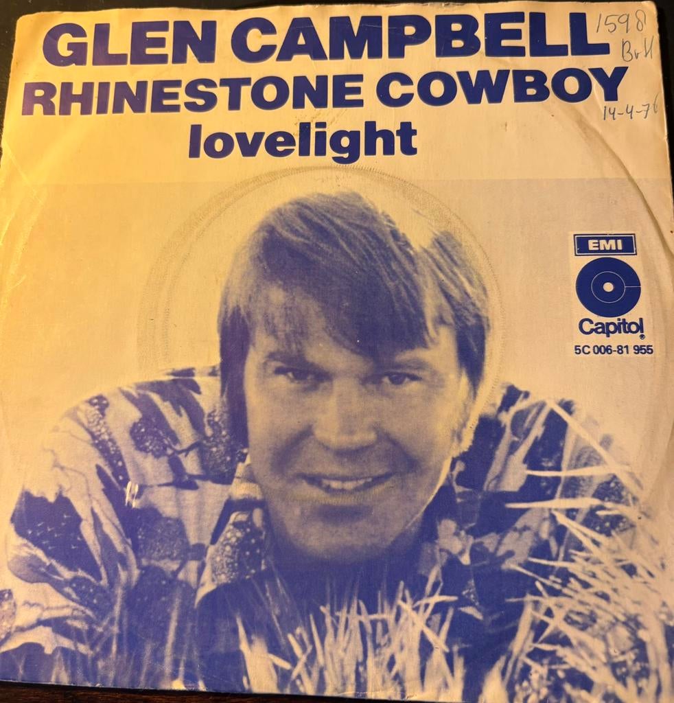 Glen Campbell - Rhinestone cowboy, Cd's en Dvd's, Ophalen of Verzenden, Zo goed als nieuw