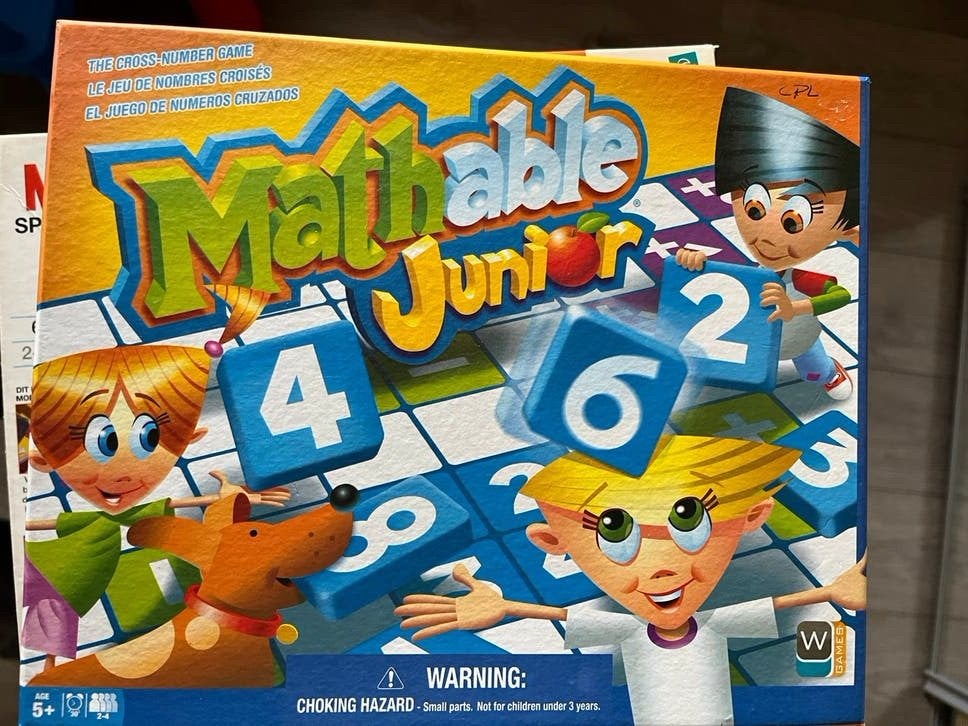 Reken spel math junior vanaf 5 jaar, Ophalen, Zo goed als nieuw