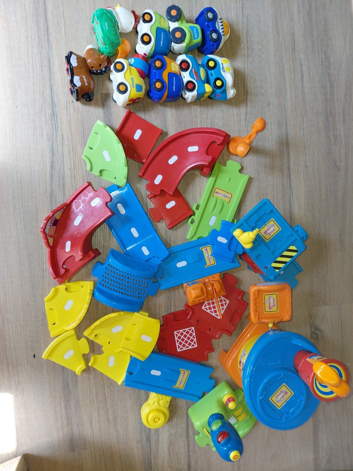VTech Toet Toet Auto's en Wegdelen Grote Set, Ophalen of Verzenden, Gebruikt
