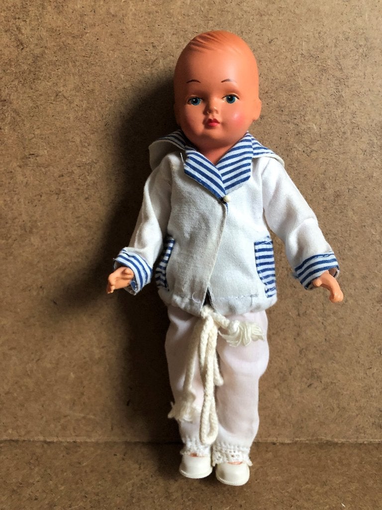 Vintage Pop Matroos 22 cm, Ophalen of Verzenden, Gebruikt, Pop
