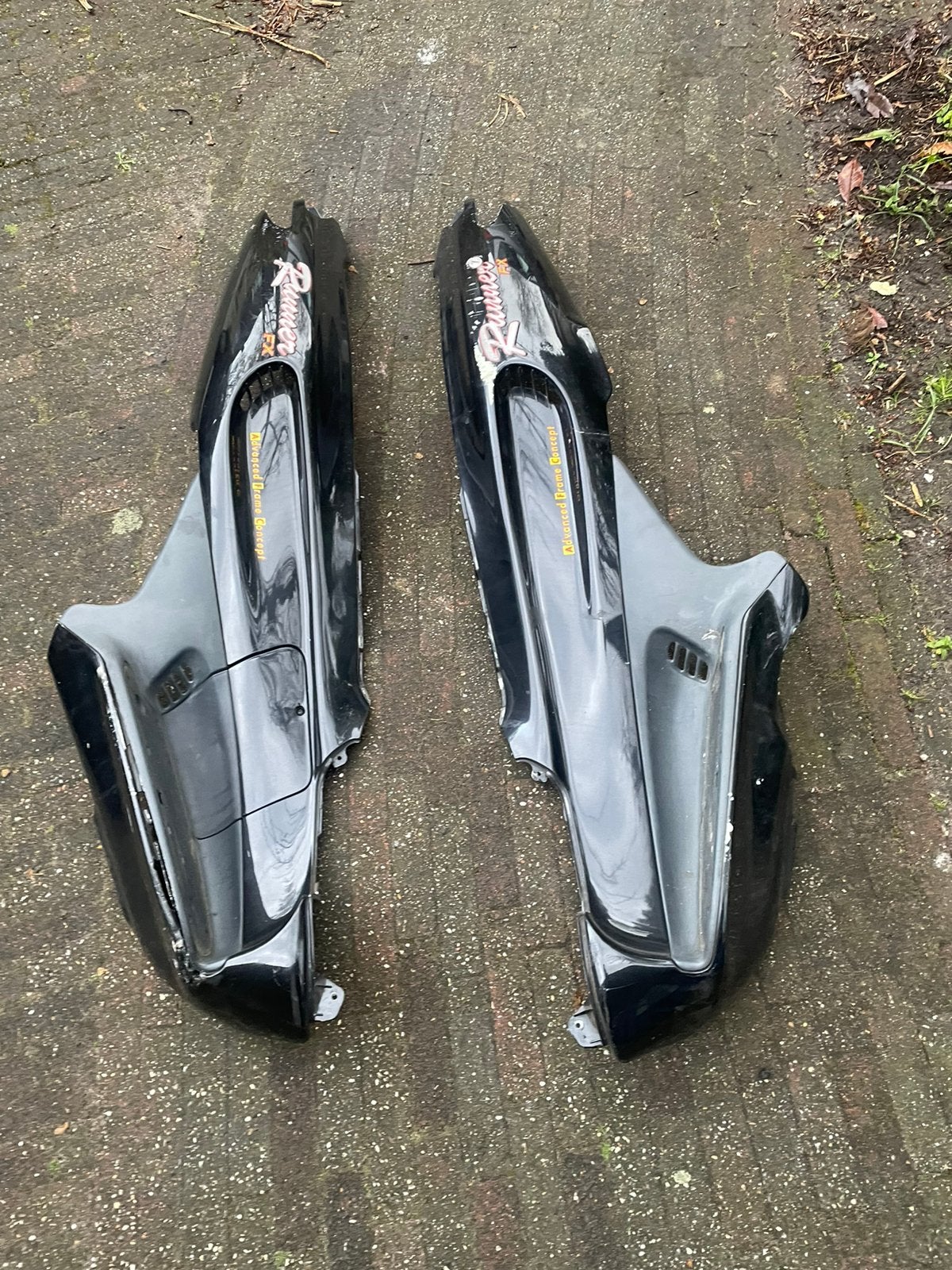 gilera runner achterkappen, Ophalen