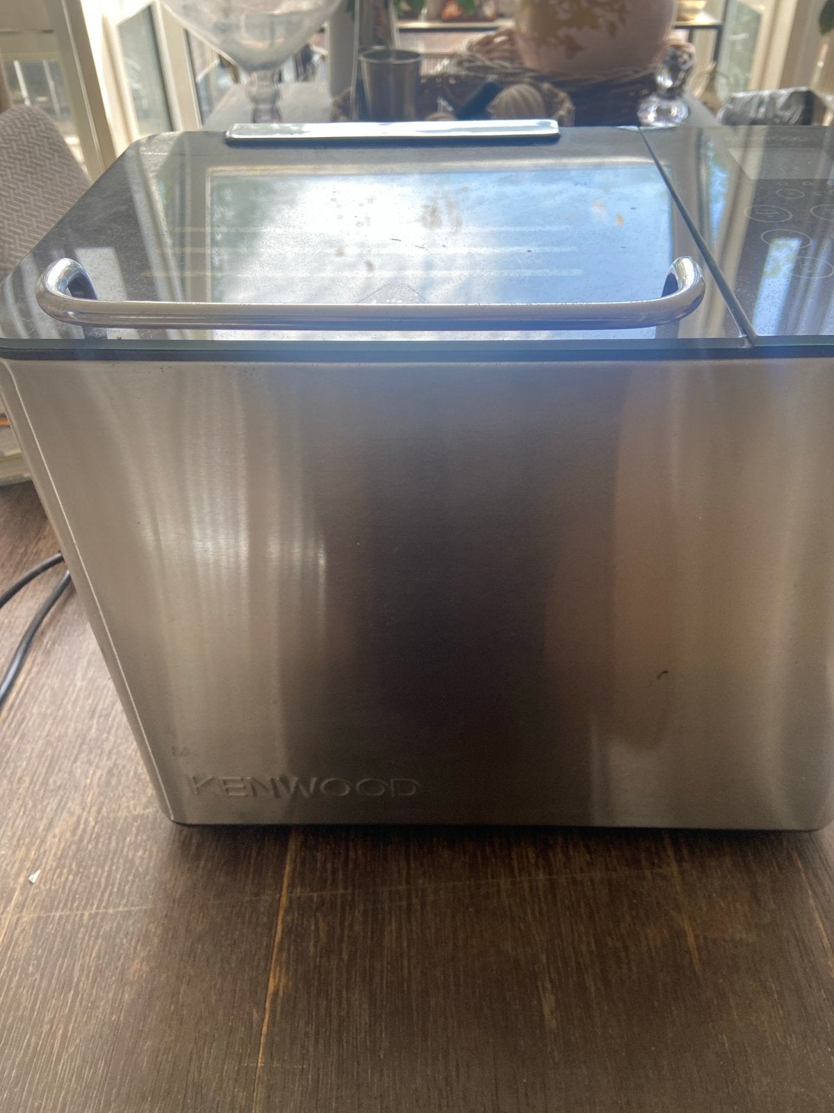 Kenwood BM450 Broodbakmachine - Rapid Bake, Met timer, Gebruikt, 800 tot 1200 gram deeg, Ophalen of Verzenden