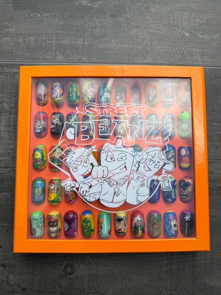 Street Beanz Collectie in Oranje Display Box, Ophalen of Verzenden, Zo goed als nieuw, Jongen of Meisje