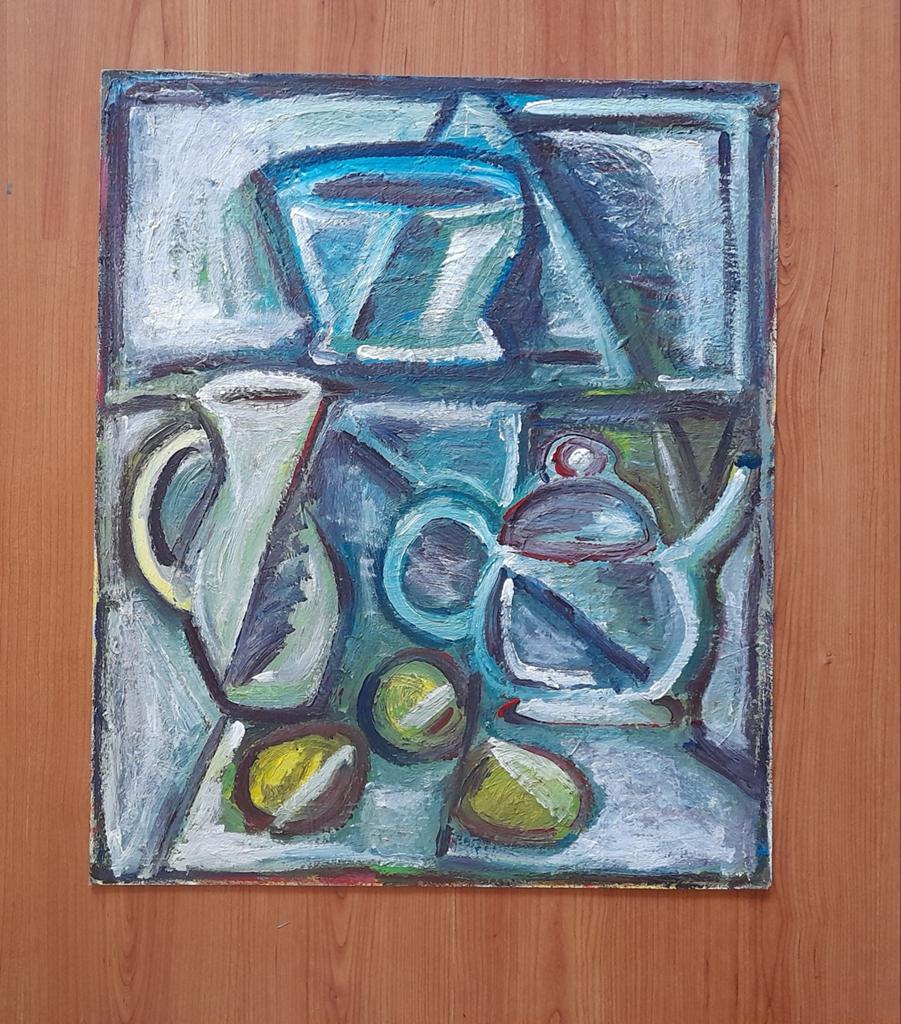 Stilleven schilderij, Ophalen of Verzenden