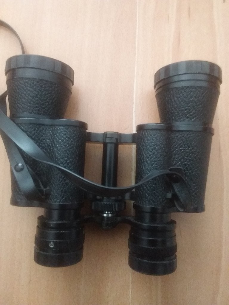 Verrekijker 8x40 met hoes merk Revue, Ophalen, Gebruikt, Overige typen, 20x of meer