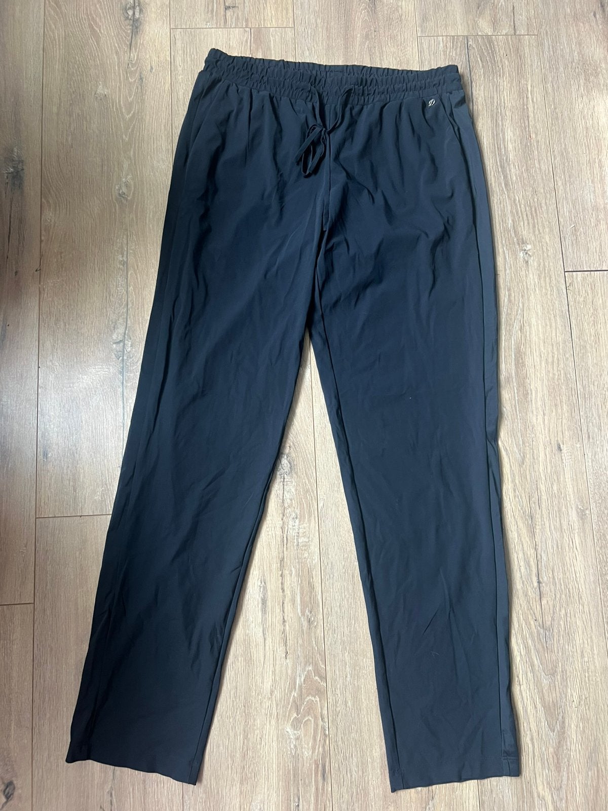 Ladress travelstof broek blauw maat L, Kleding | Dames, Broeken en Pantalons, Blauw, Maat 42/44 (L), Ophalen of Verzenden, Zo goed als nieuw