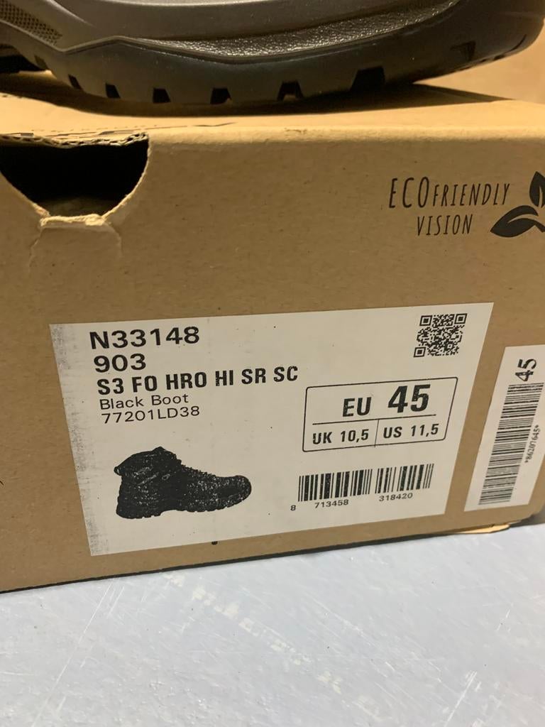 Gri sport hoog maat 45, Zwart, Nieuw, Ophalen of Verzenden, Werkschoenen