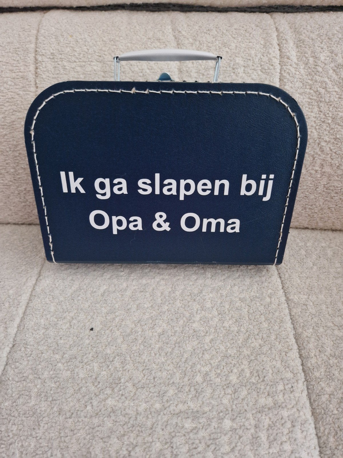 Kinder koffertje "Ik ga slapen bij Opa & Oma", Ophalen, Zo goed als nieuw