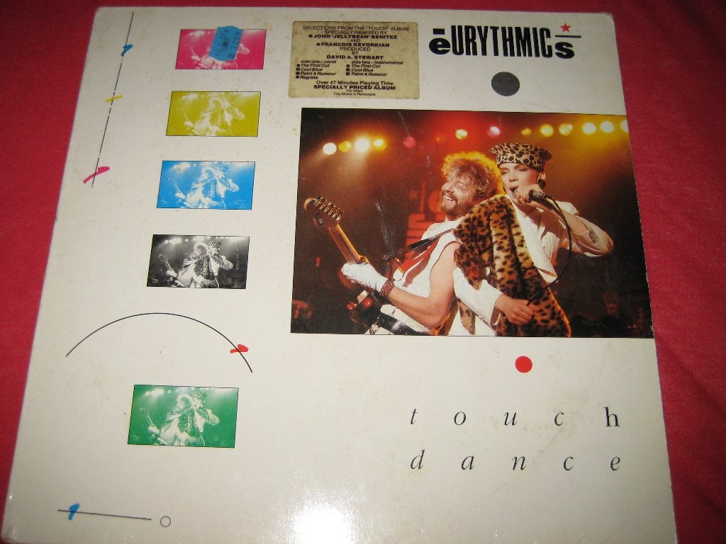 Maxi-Single, Eurythmics: Touch Dance, Cd's en Dvd's, Vinyl | Pop, Ophalen of Verzenden, Zo goed als nieuw, 12 inch
