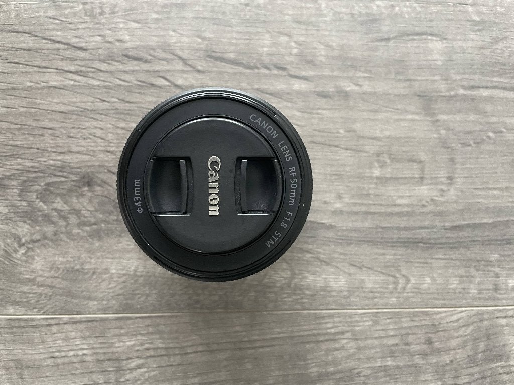 Canon RF 50mm f/1.8 STM – Zeer nette staat, Audio, Tv en Foto, Fotografie | Lenzen en Objectieven, Zo goed als nieuw, Standaardlens