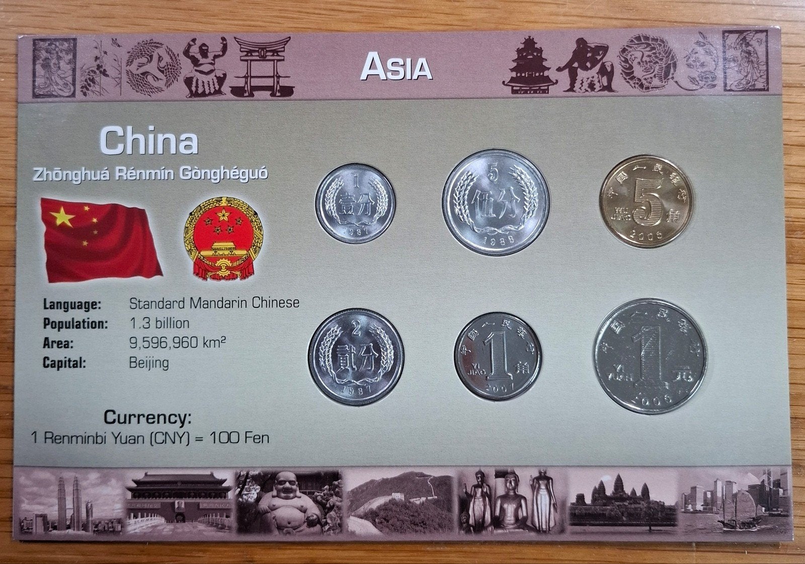 Coins of the World muntset China, Ophalen of Verzenden, Oost-Azië