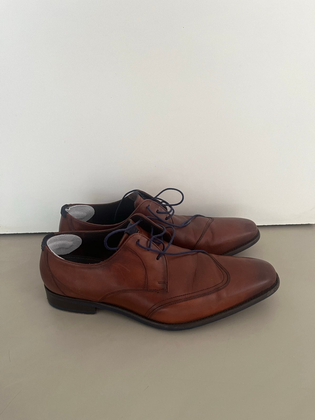 Floris van Bommel Nette Schoenen - Maat 42,5/43, Kleding | Heren, Schoenen, Ophalen of Verzenden, Gedragen, Bruin, Veterschoenen