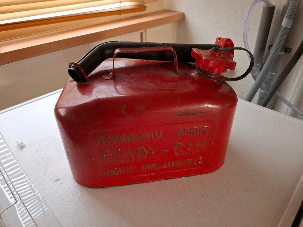 Petroleum jerrycan ready rood, Ophalen of Verzenden