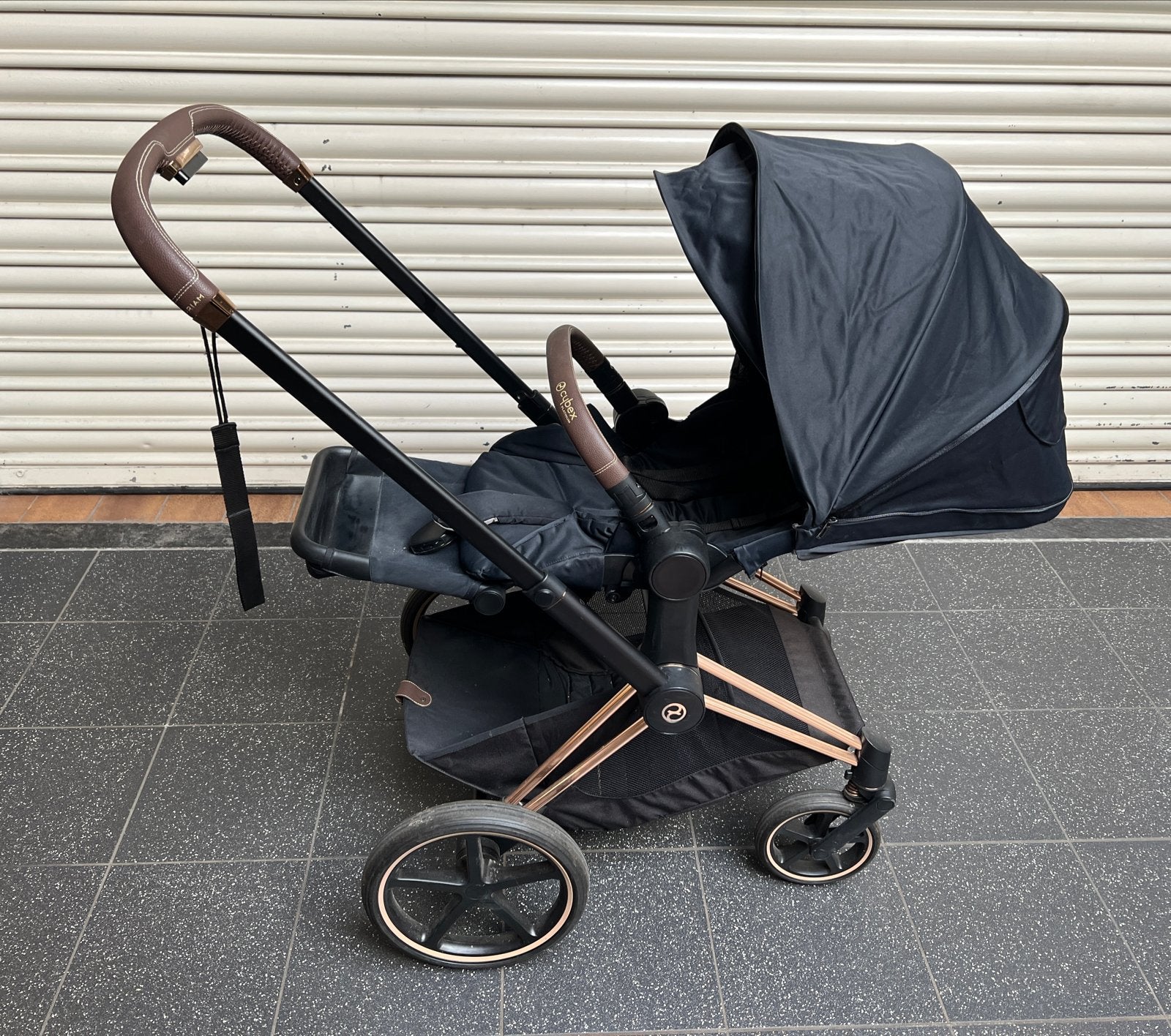 Cybex Priam kinderwagen rosegoud, Kinderen en Baby's, Kinderwagens en Combinaties, Ophalen, Gebruikt, Kinderwagen, Overige merken