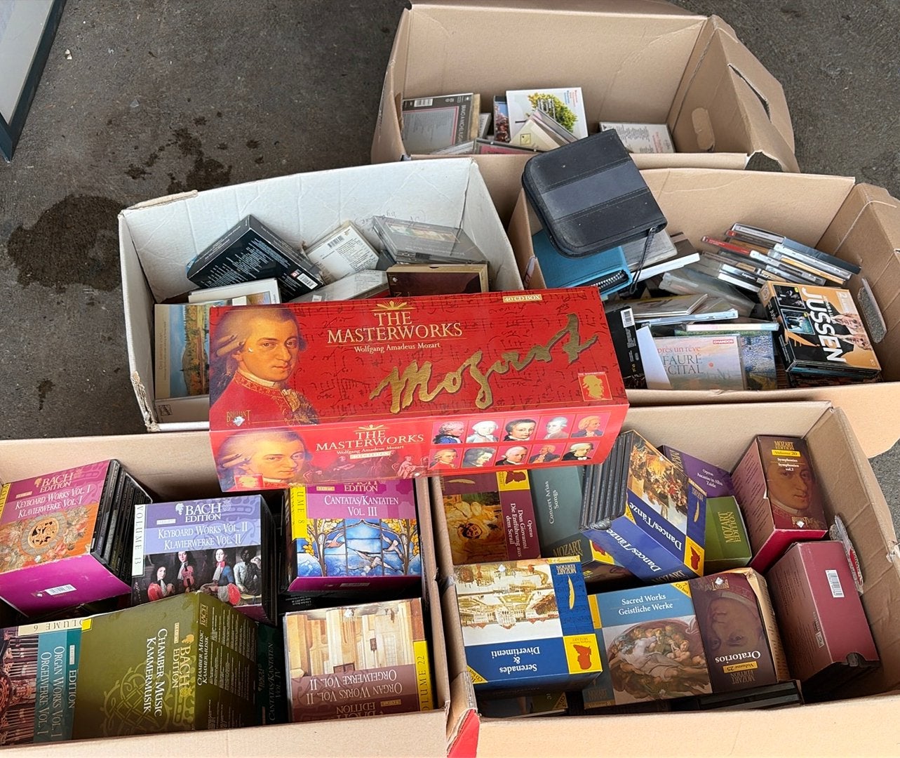 5 dozen vol CD’s klassiek / albums, Ophalen, Classicisme, Zo goed als nieuw, Overige typen