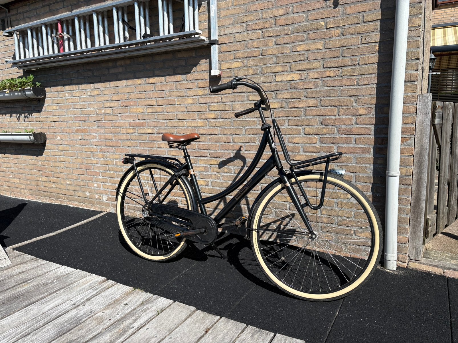 BSP Metropolis Damesfiets 1.60-1.74, Fietsen en Brommers, Fietsen | Dames | Omafietsen, Ophalen, Terugtraprem, Gebruikt, Versnellingen