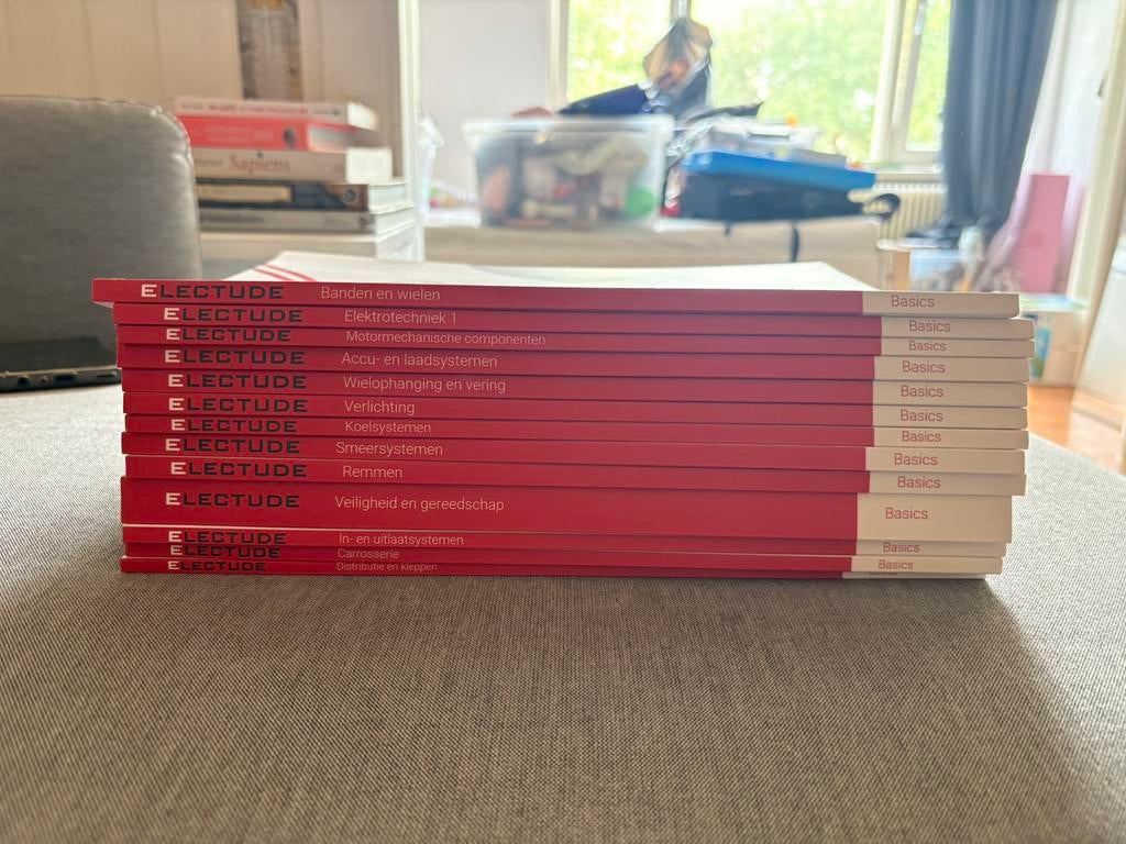 Electude Basics boekenpakket Autotechniek, Boeken, Ophalen of Verzenden, Alpha, Nieuw, MBO