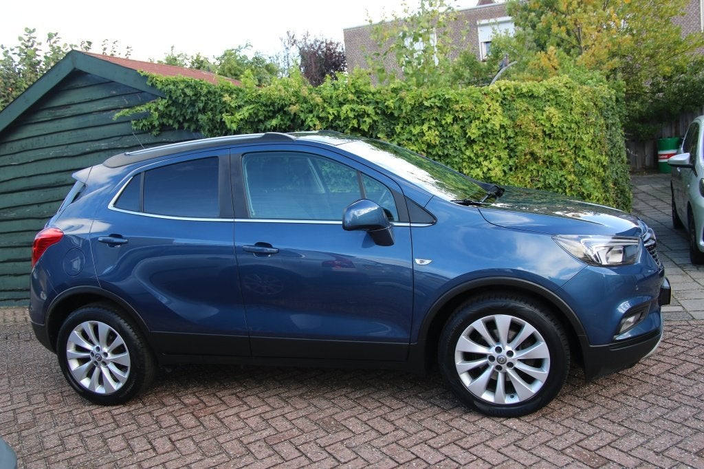 Opel Mokka X 1.6 Selection, Auto's, 12 maanden, 15 km/l, Gebruikt, Blauw