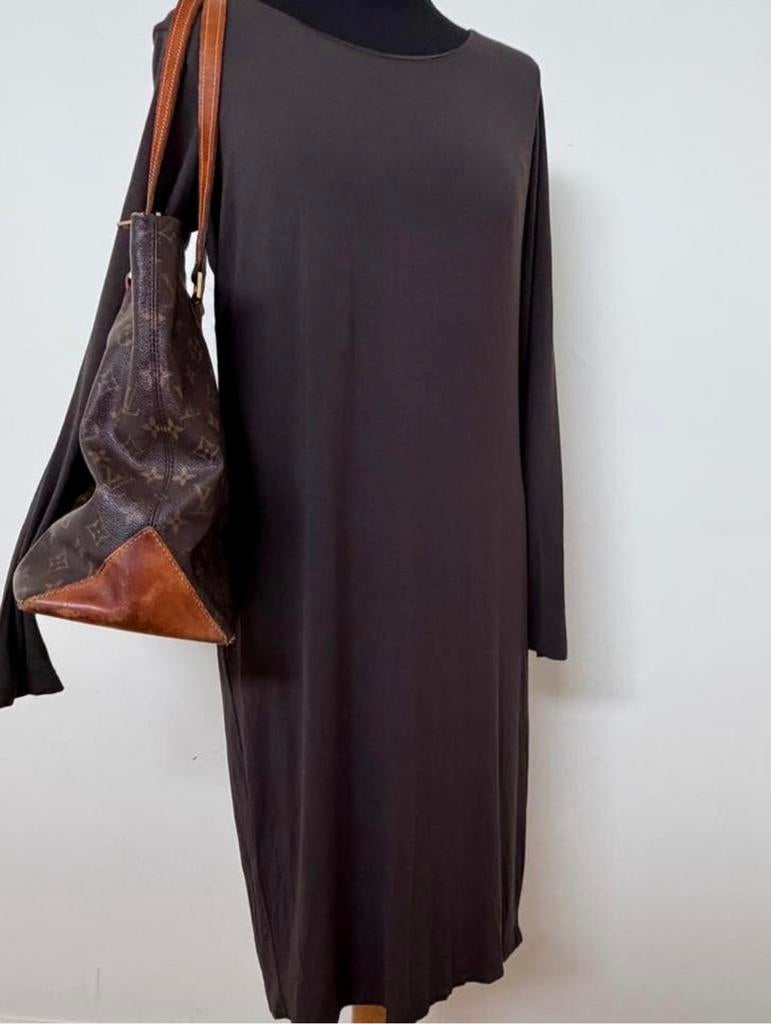 ANNETTE GÖRTZ comfortabele high end jurk maat XL, Annette, Bruin, Verzenden, Zo goed als nieuw