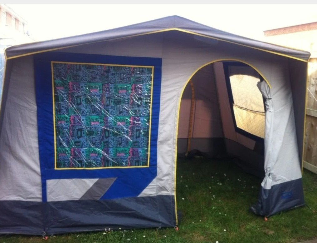 Bus tent, Ophalen, Gebruikt