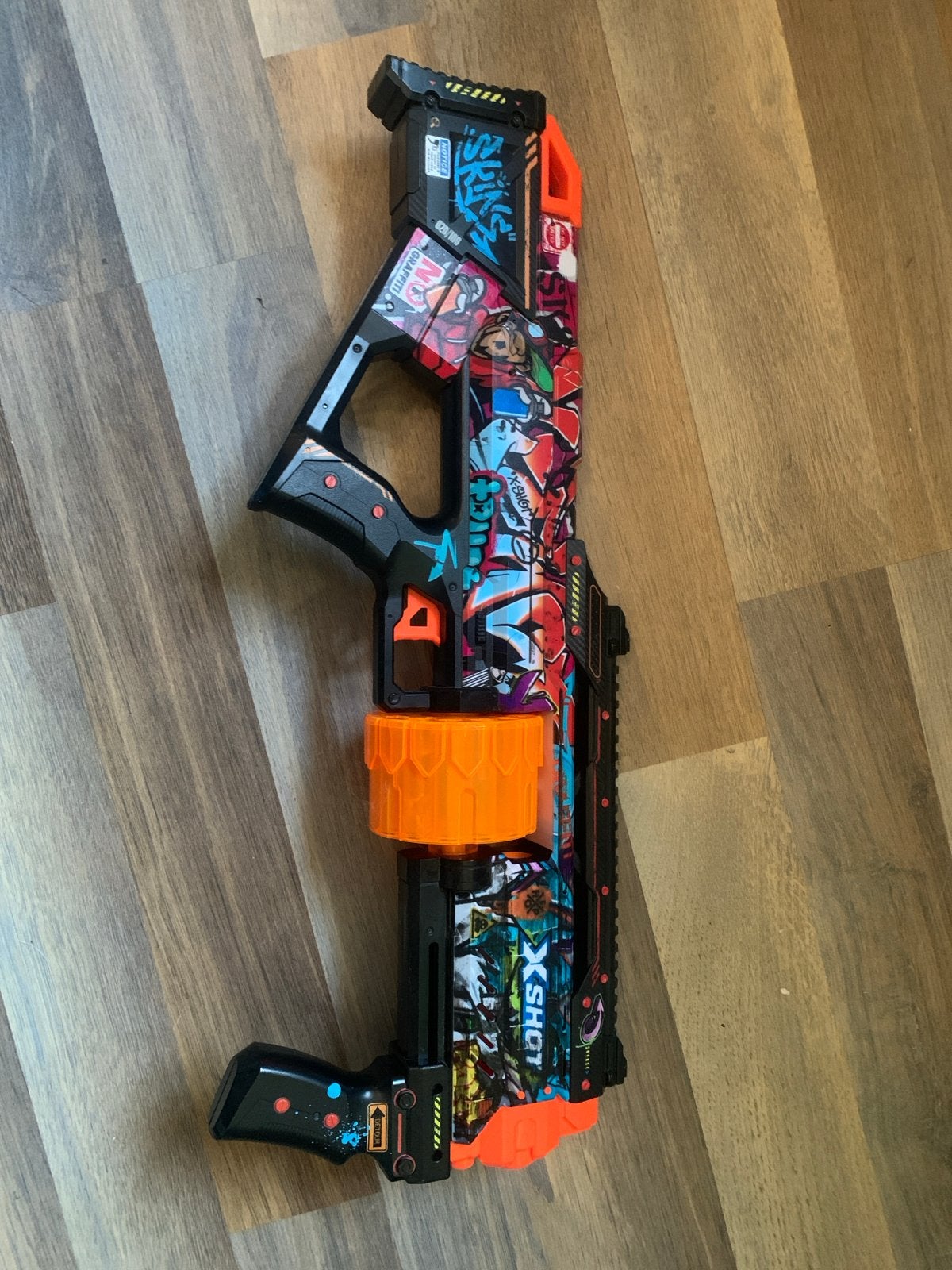X-Shot Skins Last Stand Blaster - Graffiti Editie, Ophalen of Verzenden, Zo goed als nieuw