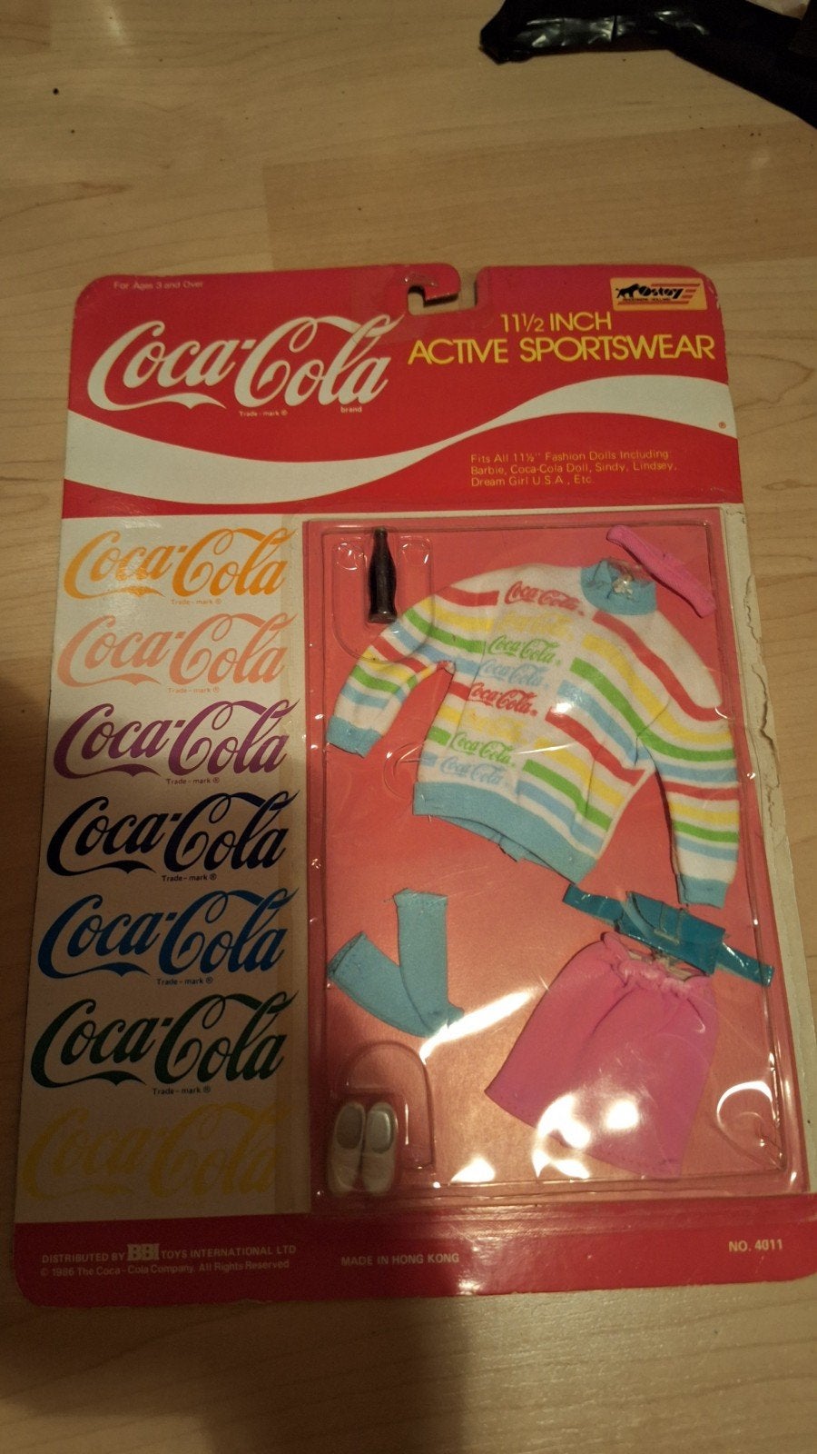 Vintage Coca-Cola Barbie kleding set - Nieuw in verpakking, Ophalen