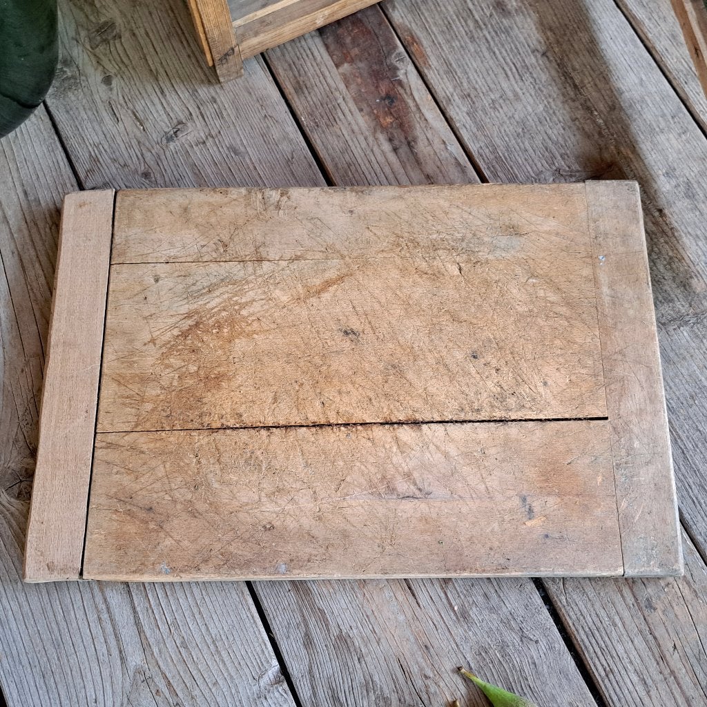 Oude brocante Franse snijplank broodplank plank *Etage3*, Gebruikt, ., Ophalen of Verzenden, .