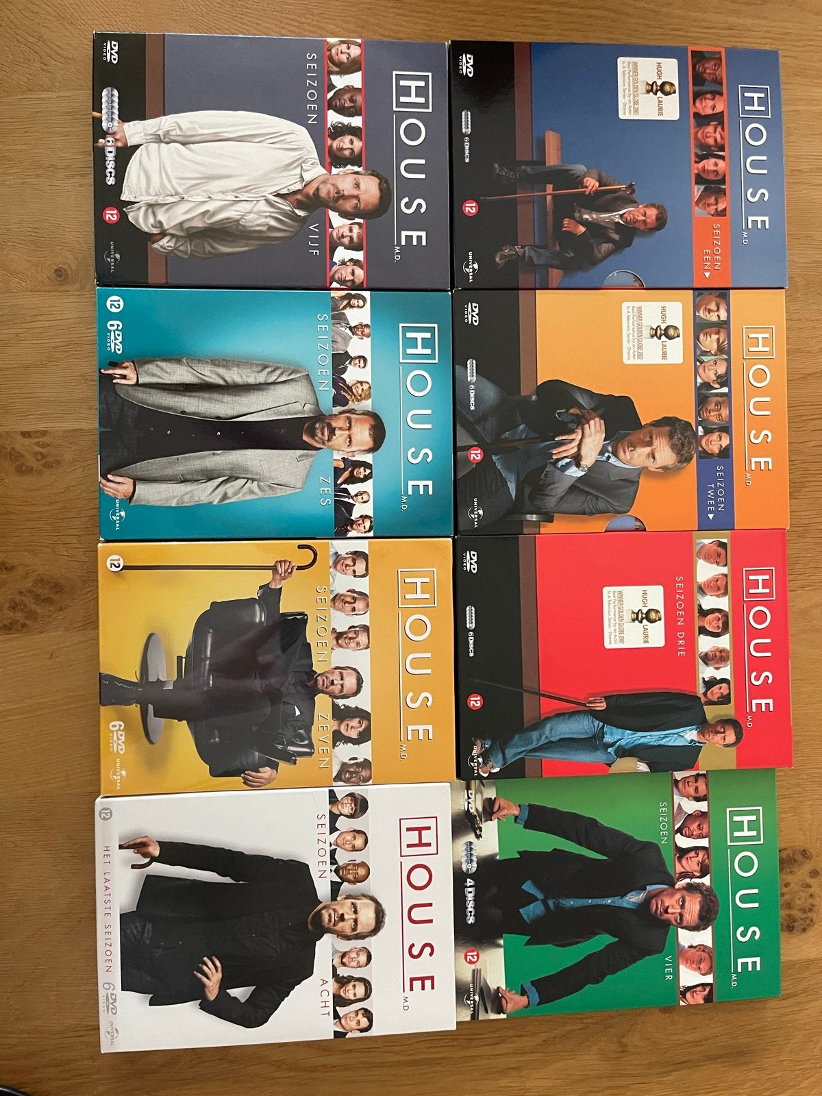 House M.D. Complete Serie Seizoen 1-8 DVD Boxset, Vanaf 12 jaar, Ophalen of Verzenden, Zo goed als nieuw, Overige genres