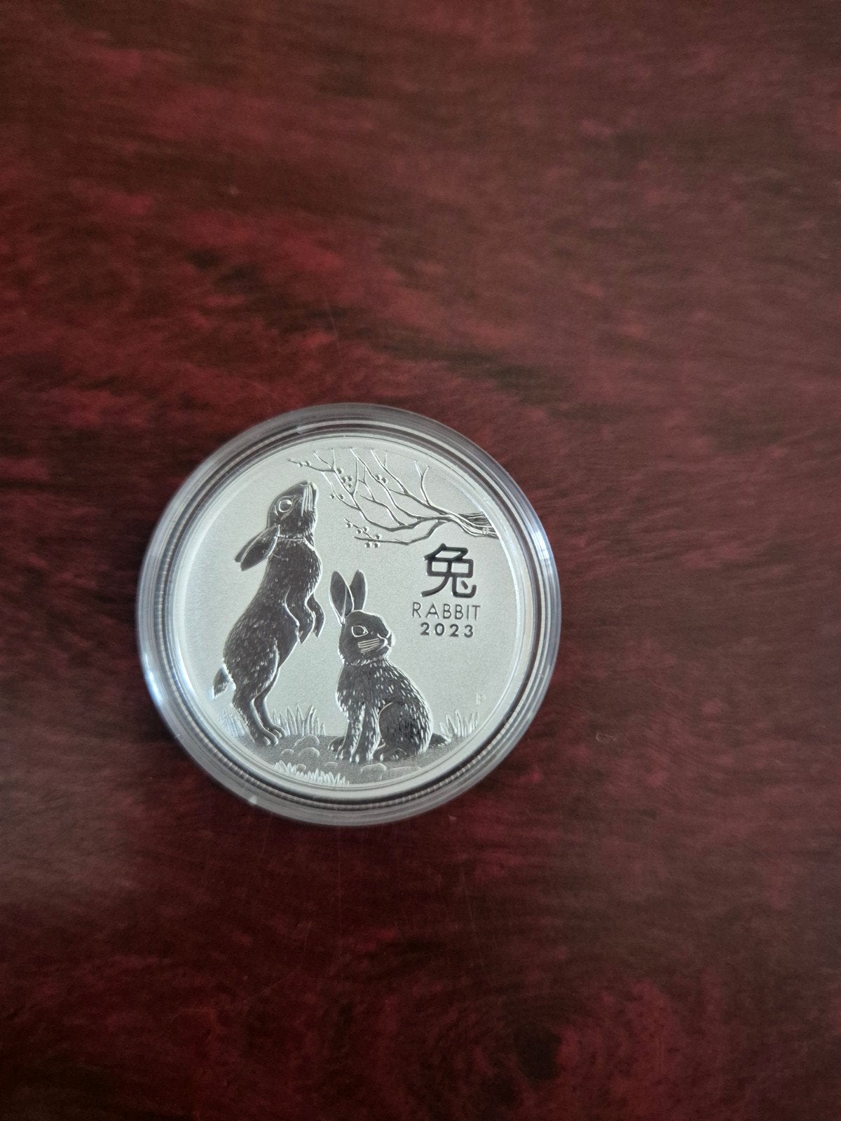 0.999 zilver 0,5 ounce Australië Lunar 3 Year of the Rabbit, Ophalen of Verzenden, Zilver