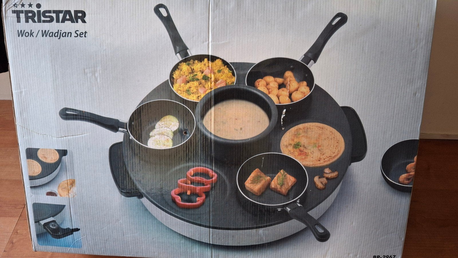 Wokset, Ophalen of Verzenden, 4 t/m 7 personen