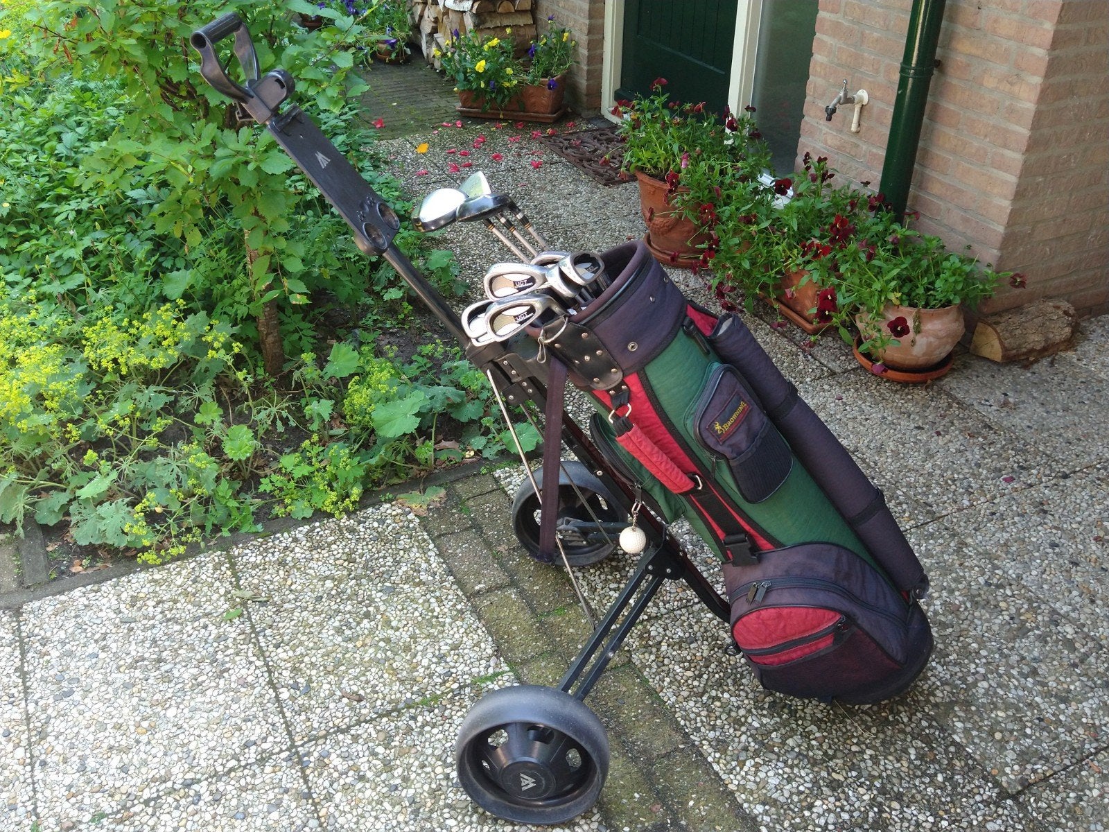 Complete Prosimmon UTC Golfset met Bag en Trolley, Ophalen, Gebruikt, Set, Overige merken