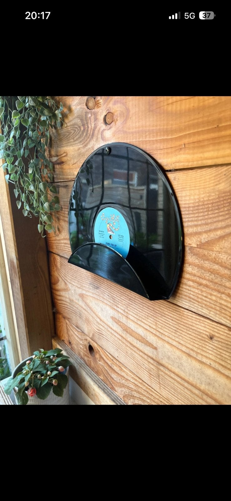 Vinyl Wandhouders / Platenhouders, Cd's en Dvd's, Ophalen of Verzenden, Gebruikt, Overige formaten
