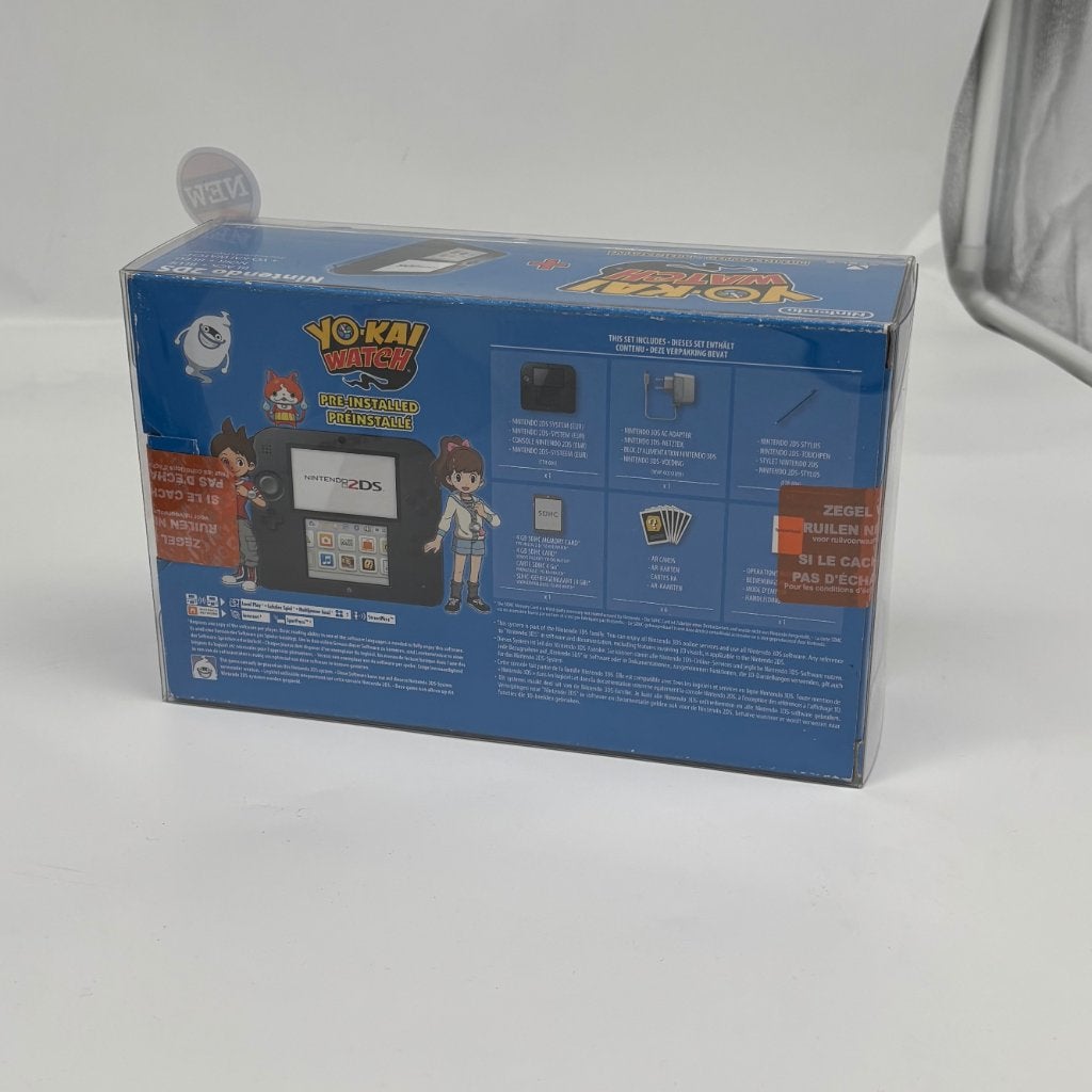2DS Yokai Watch Editie, Spelcomputers en Games, Spelcomputers | Nintendo 2DS en 3DS, Nintendo, Verzenden, Zwart, Nieuw