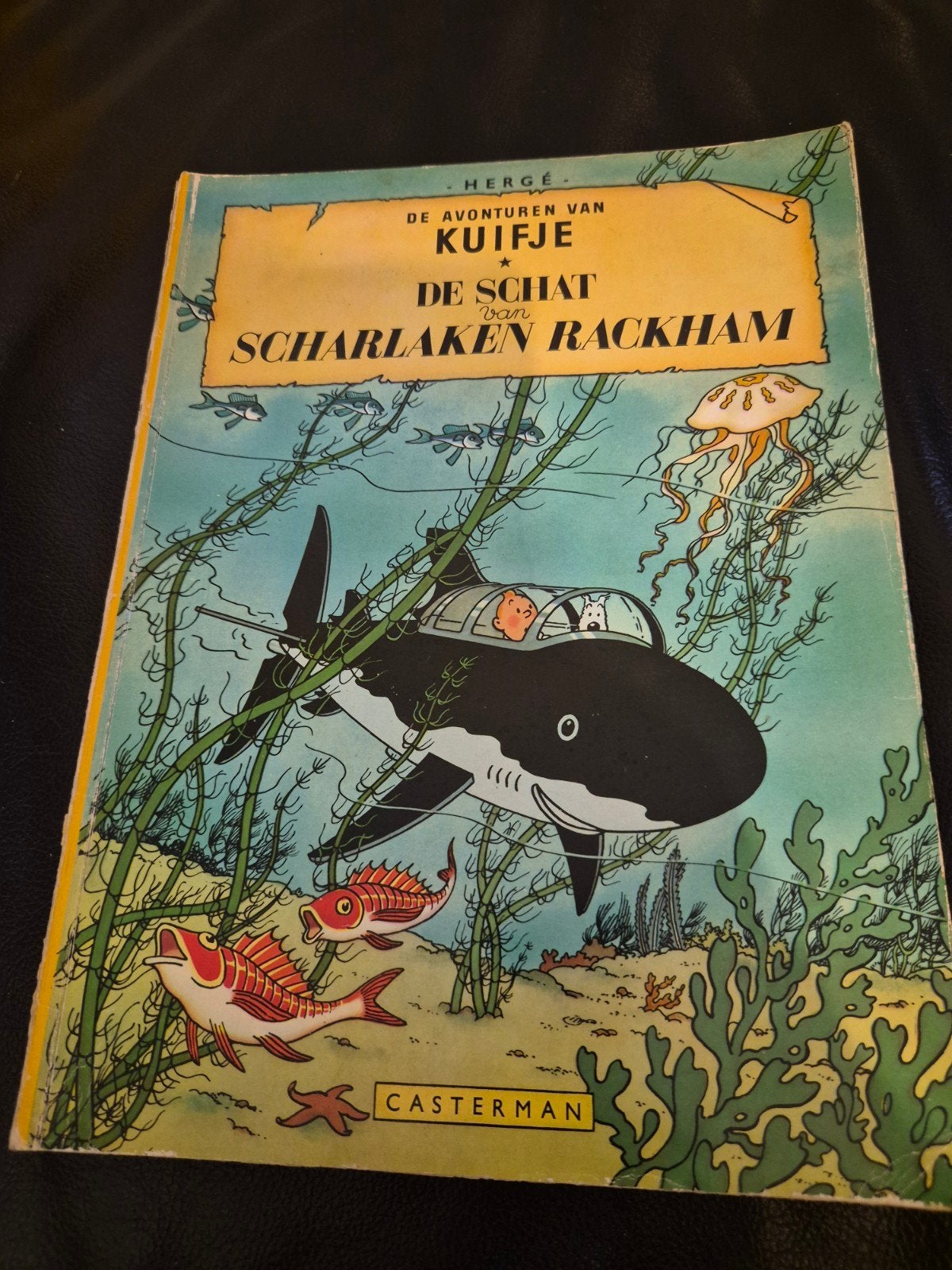 Kuifje: De Schat van Scharlaken Rackham (1966), Boeken, Ophalen of Verzenden