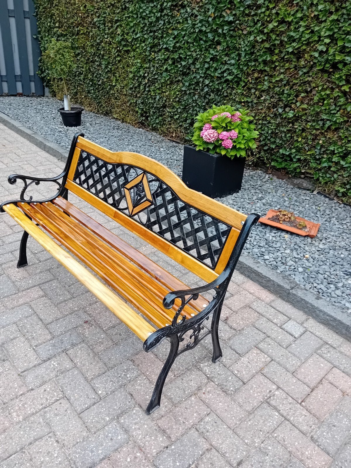tuinbankje, Tuin en Terras, Tuinbanken, Ophalen of Verzenden, Metaal