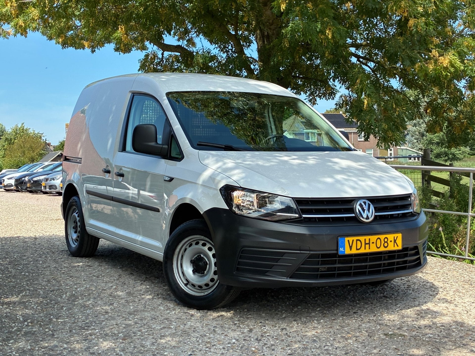 Volkswagen Caddy 2.0 TDI L1H1 BMT Trendline | Cruise + Airco, Gebruikt, 4 cilinders, Volkswagen, Wit