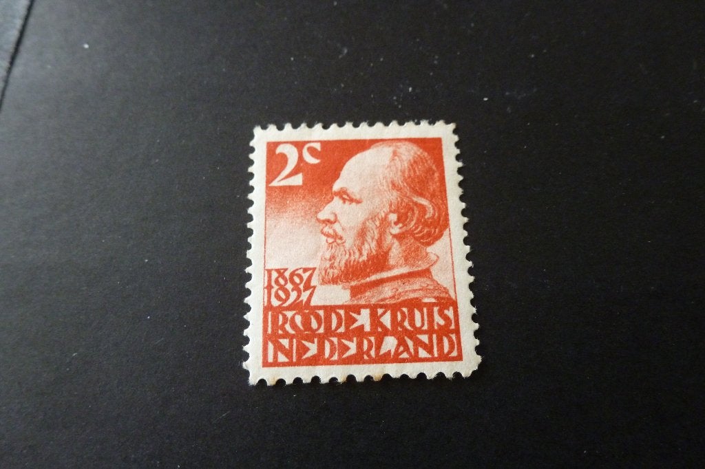 26 - oude 2 cent Roode Kruis 1927 ongestempeld (p 6, Postzegels en Munten, Postzegels | Nederland, Ophalen of Verzenden, T/m 1940