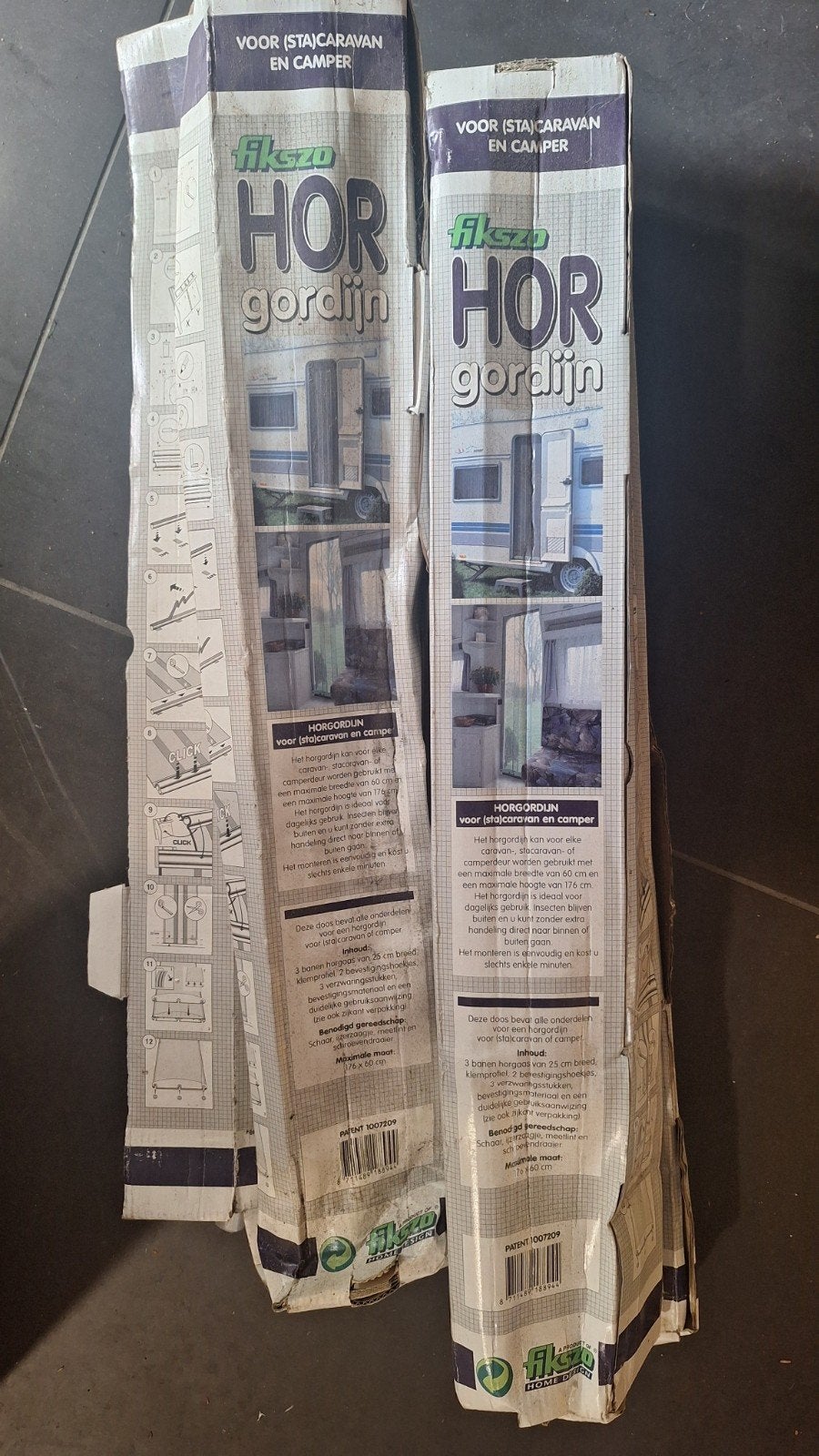 Fikszo Horgordijn voor caravan/camper, Ophalen of Verzenden, Nieuw
