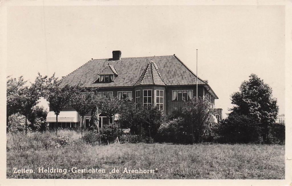 703-437-043 Zetten Heldring Gestichten De Arenhorst, Verzenden, Voor 1920, Gelderland