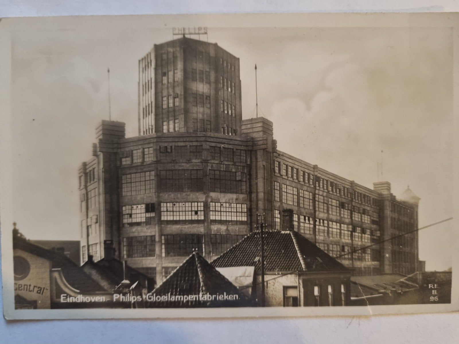 Eindhoven - Philips Gloeilampenfabriek - Zeldzaam, Verzamelen, Ophalen of Verzenden, Voor 1920, Ongelopen, Noord-Brabant