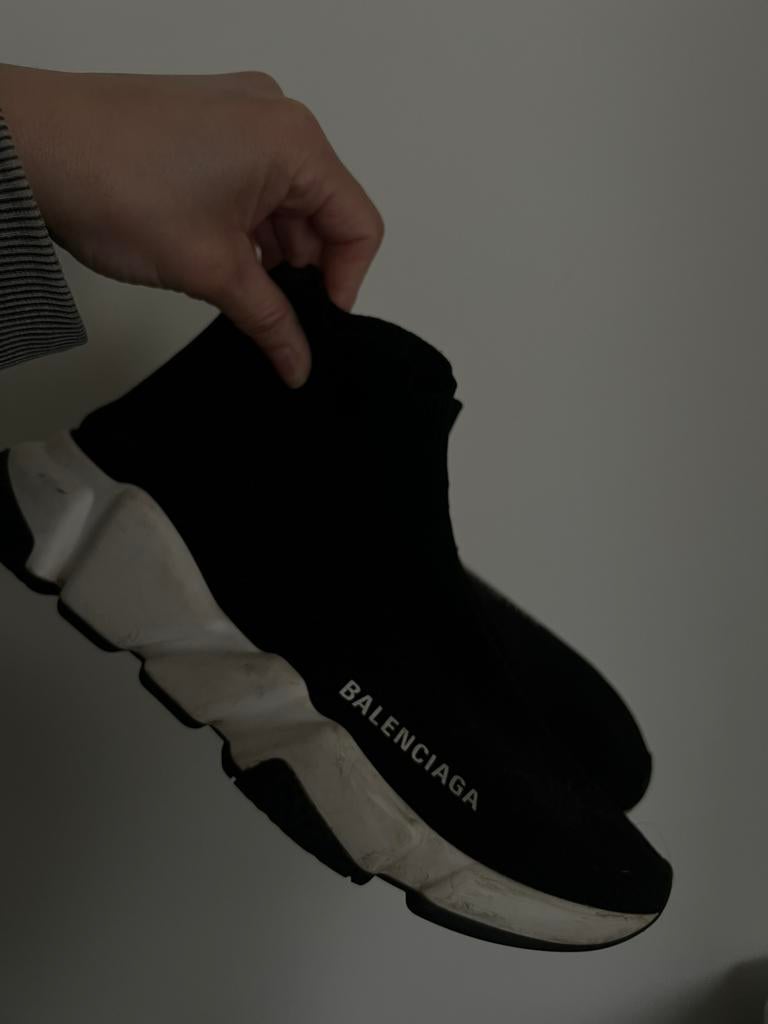 Balenciaga sok sneakers maat 37 ORIGINEEL, Kleding | Heren, Schoenen, Ophalen of Verzenden, Zo goed als nieuw, Zwart